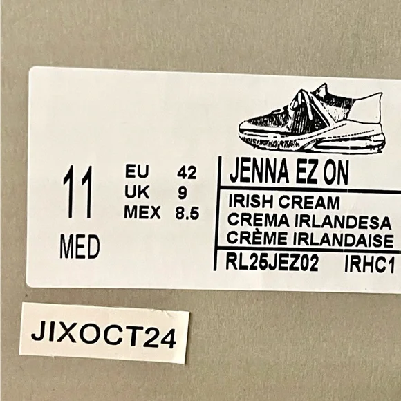 New Kenneth Cole Jenna Easy On Cream sneakers - Picture 11 of 11